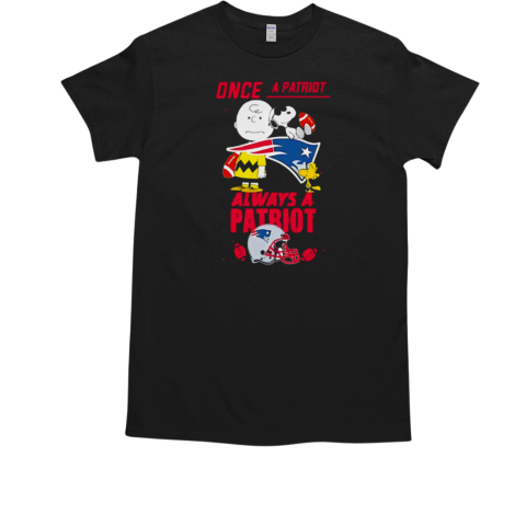 Once A Patriot Always A Patriot Cute Snoopy T-Shirt