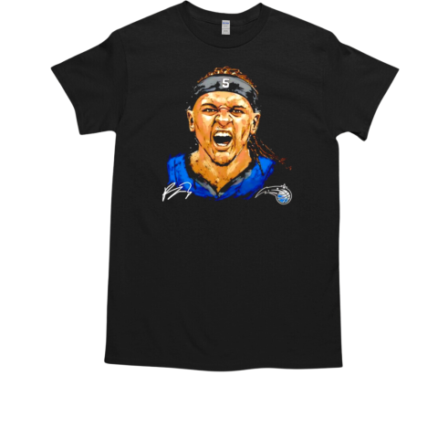 Paolo Banchero Orlando Magic portrait signature T-Shirt