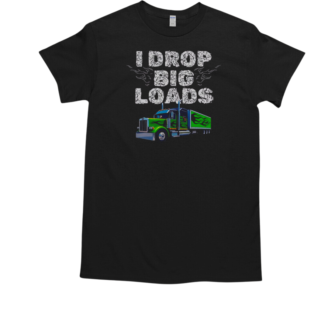 Humorous Trucker Design For Both T-Shirt