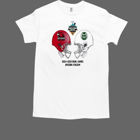 Snoop Dogg Arizona Bowl NCAA 2024 2025 Bowl Games Miami RedHawks vs Colorado State Rams At Arizona Stadium T-Shirt