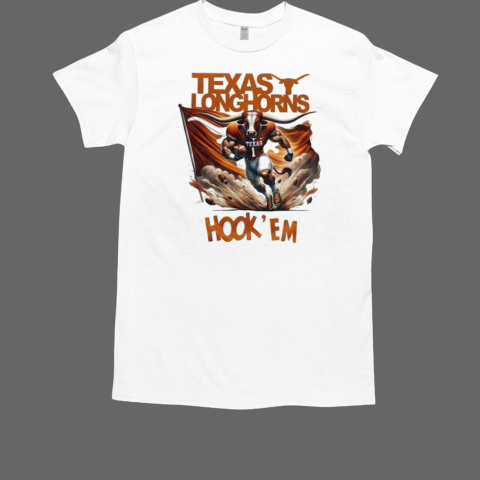 Texas Longhorns Hook ‘Em No. 1 Longhorn Mascot T-Shirt