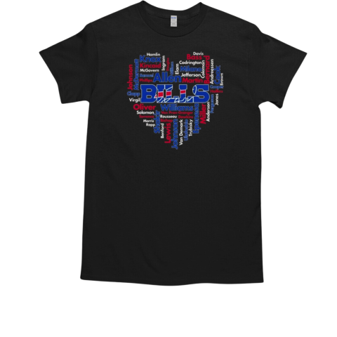 Buffalo Bills Love For Fan 2024 T-Shirt