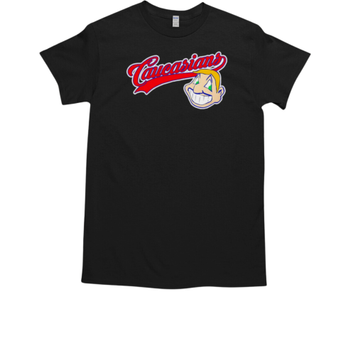 Caucasians Red Skins Parody icon T-Shirt