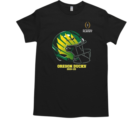 College Football Playoff 2025 Oregon Helmet T-Shirt