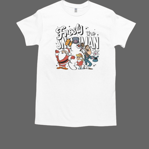 Frosty the snowman Santa Christmas T-Shirt