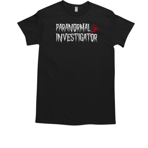 Ghost Hunting Paranormal Investigator Pullover T-Shirt