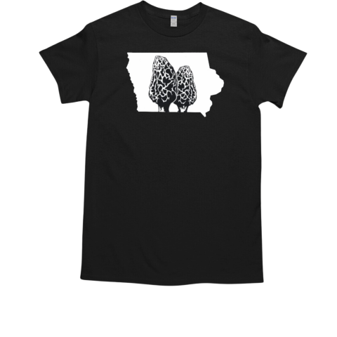 Iowa Morel Mushroom Hunter Hunting T-Shirt