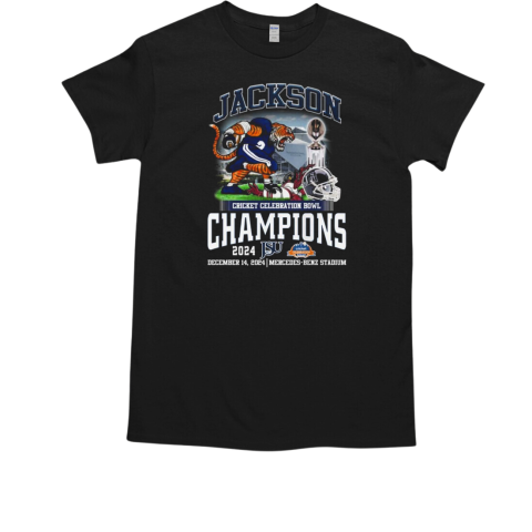 Jackson State Jaguars Cricket Celebration Bowl Champions 2024 T-Shirt