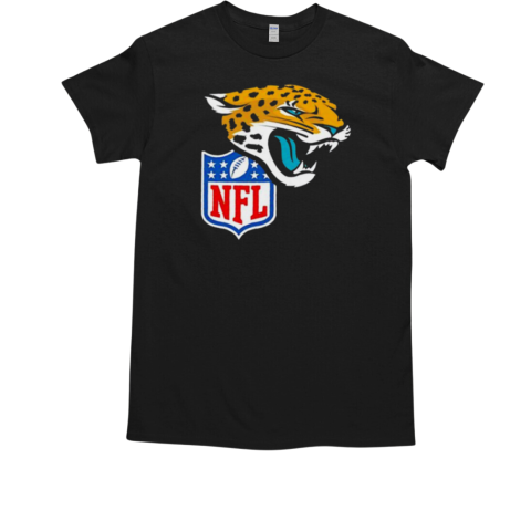 Jacksonville Jaguars X NFL logo T-Shirt