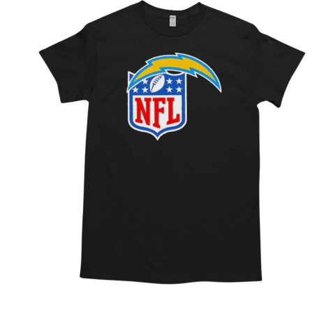 Los Angeles Chargers X NFL logo T-Shirt