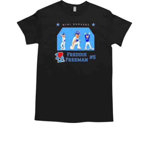 Mini Dodgers Freddie Freeman #5 T-Shirt