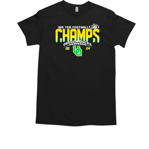 Oregon Ducks football big ten champions 2024 T-Shirt