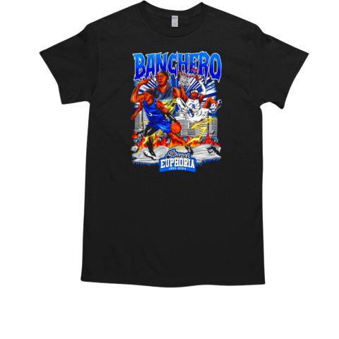 Paolo Banchero Orlando Magic basketball cartoon art T-Shirt