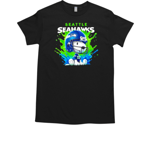 Snoopy Joe Cool Seattle Seahawks T-Shirt