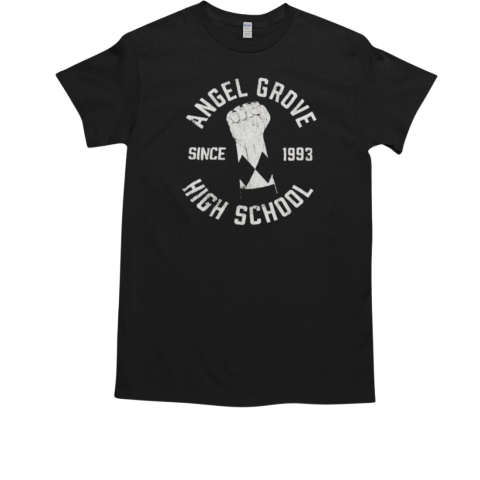 Angel Grove High Scholl Since 1993 Rangers T-Shirt