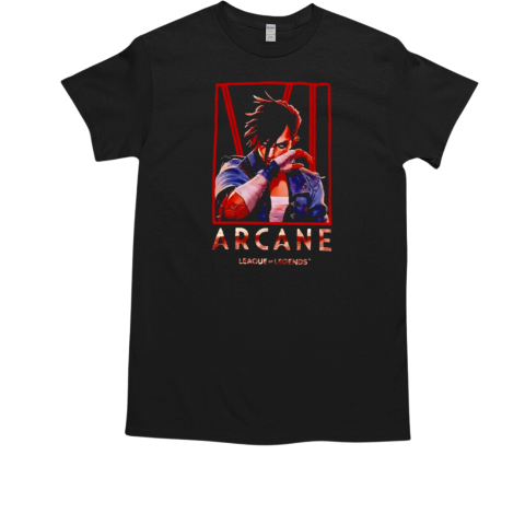 Arcane VI Dark Wash League of Legends T-Shirt