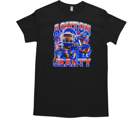 Ashton Jeanty No.2 Boise State Broncos Football graphic T-Shirt