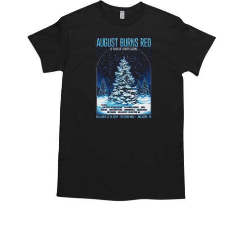 August Burns Red Lancaster PA December 13 14 2024 T-Shirt