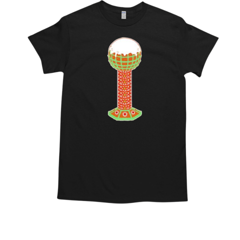 Gingerbread Sunsphere Tennessee Christmas T-Shirt