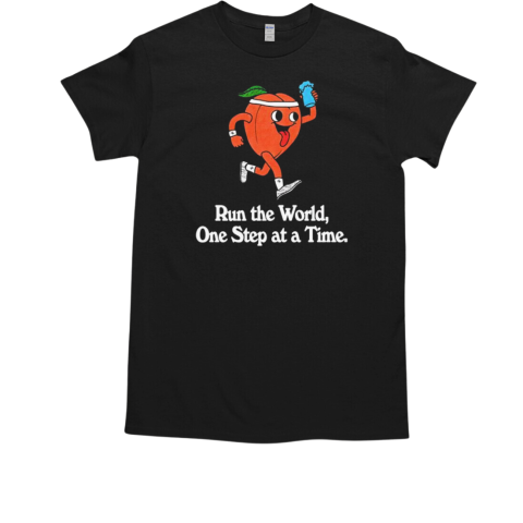 Run the World one step at a time T-Shirt