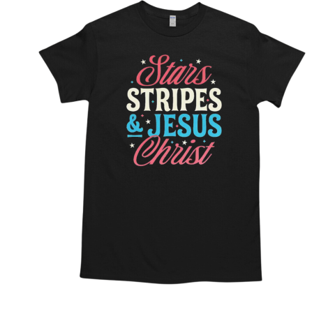 Stars stripes and Jesus Christ vintage T-Shirt