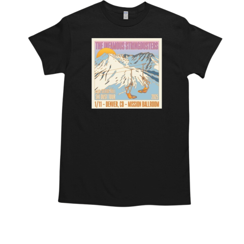 The Infamous Stringdusters With Sierra Hull Ski Dust Tour 2025 T-Shirt