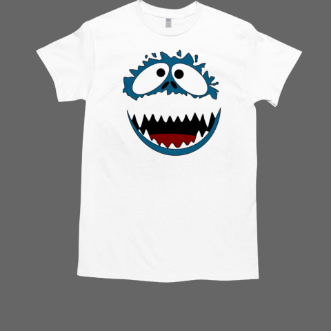 Abdom Snowman Face Christmas monster T-Shirt