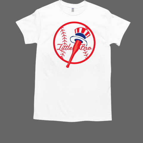 Little Bro New York Yankees logo parody T-Shirt