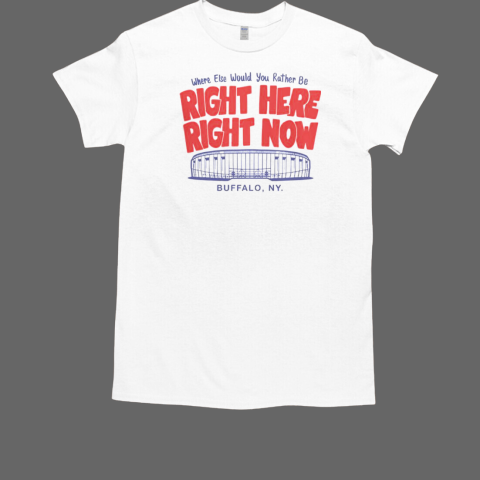 Right Here Right Now Buffalo T-Shirt