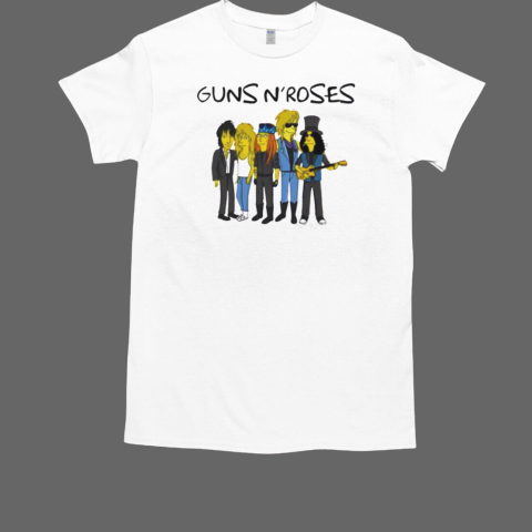 The Simpsons Band Guns n' Roses T-Shirt