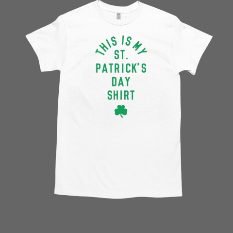 This is my St Patrick's Day shamrock T-Shirt