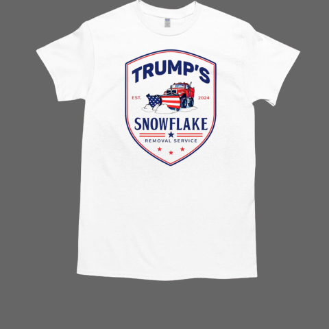 Trump's snowflake removal service 2024 T-Shirt