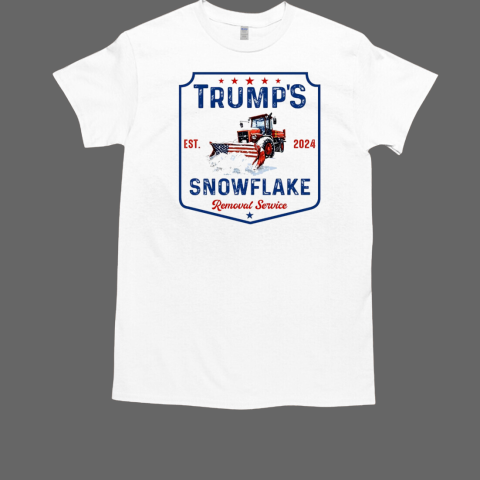 Trump's snowflake removal service est 2024 T-Shirt