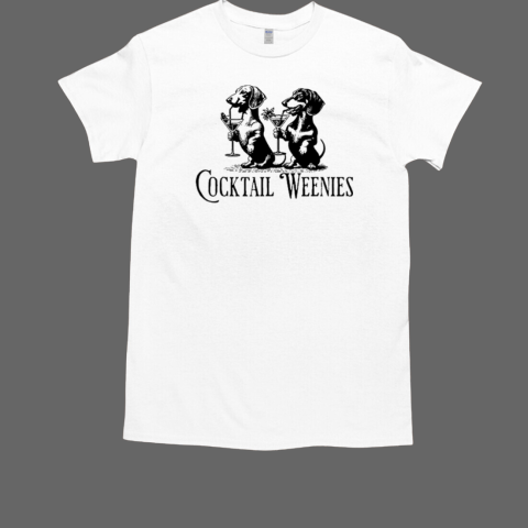 Cocktail Weenies Dachshund T-Shirt