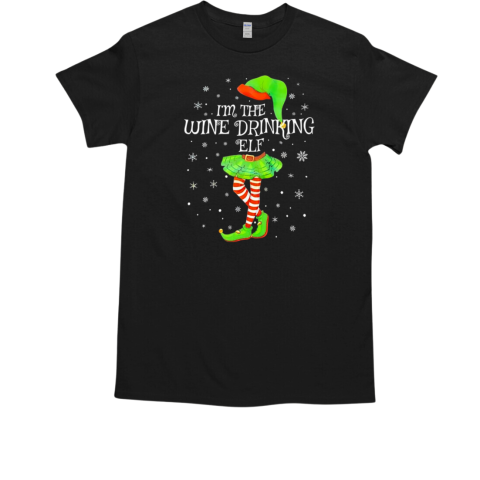 I'm the wine drinking ELF Christmas T-Shirt