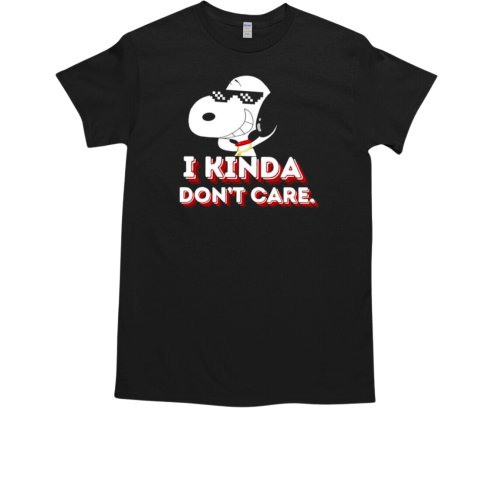 Snoopy I kinda don't care T-Shirt