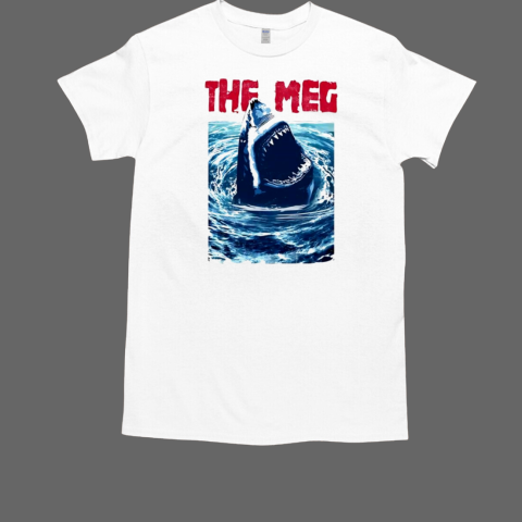 The Meg shark art T-Shirt