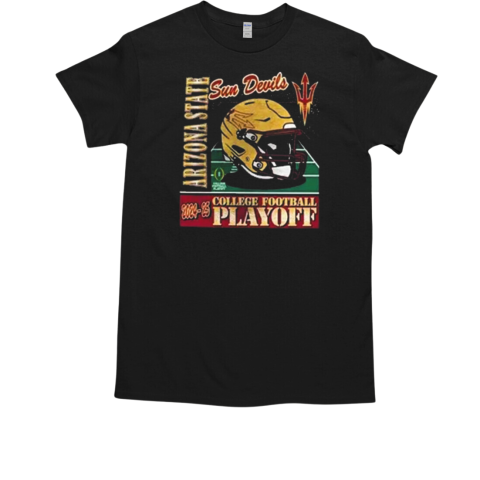 2024 25 College Football Playoff Helmet Arizona State Sun Devils NCAA Division Helmet T-Shirt