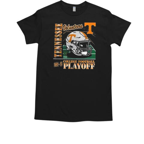 2024 25 College Football Playoff Helmet Tennessee Volunteers NCAA Division Helmet T-Shirt