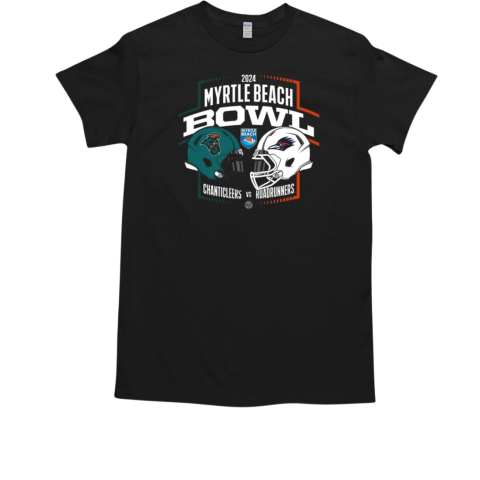 2024 Myrtle Beach Bowl Coastal Carolina Chanticleers Vs UTSA Roadrunners Matchup NCAA Division Head To Head T-Shirt