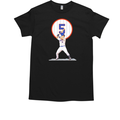 David Wright number 5 forever New York Mets Baseball T-Shirt