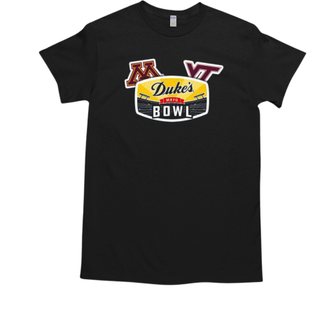 Duke's Mayo Bowl Minnesota Vs Virginia Tech Jan 3 2025 Logo T-Shirt