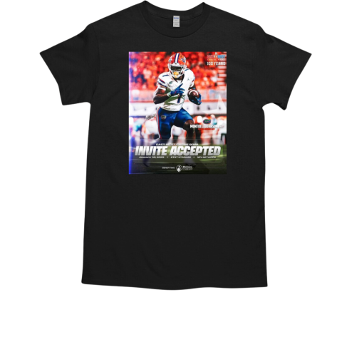 Florida Gators Montrell Johnson Jr. 100th East West Shrine Bowl Invite Accepted Jan 30 2025 AT T-Shirt