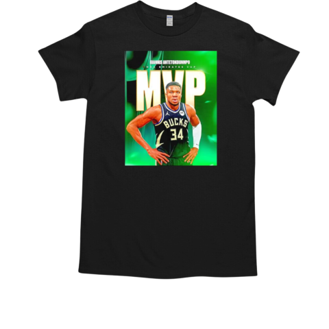 Giannis Antetokounmpo NBA Emirates Cup MVP T-Shirt