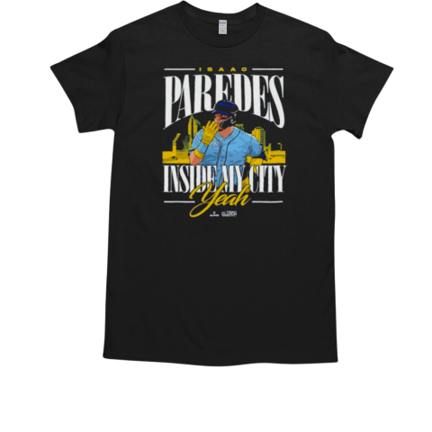 Isaac Paredes Inside My City Yeah Mlbpa T-Shirt