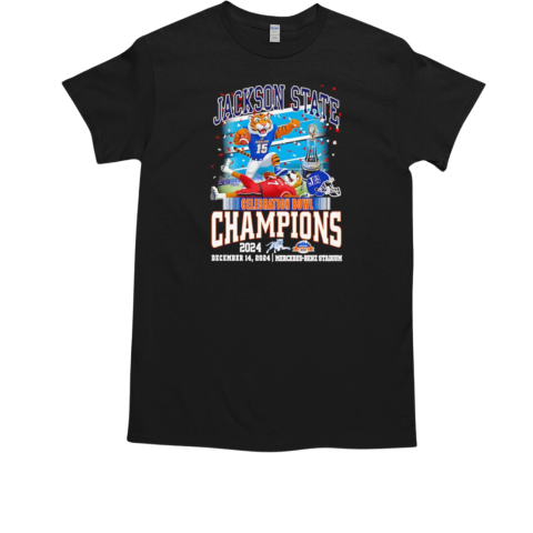 Jackson State Celebration Bowl Champions 2024 mascot T-Shirt