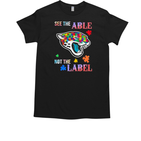 Jacksonville Jaguars Autism Awareness See The Able Not The Label 2024 T-Shirt