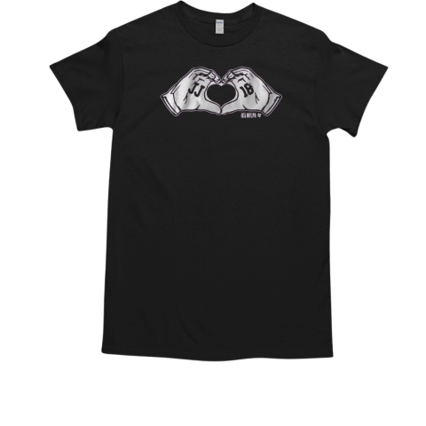 Justin Jefferson Heart Hands T-Shirt