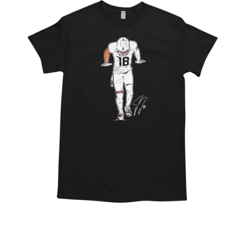 Justin Jefferson Minnesota Vikings The Silencer signature T-Shirt