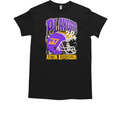 Justin Jefferson Playoffs 2024 T-Shirt